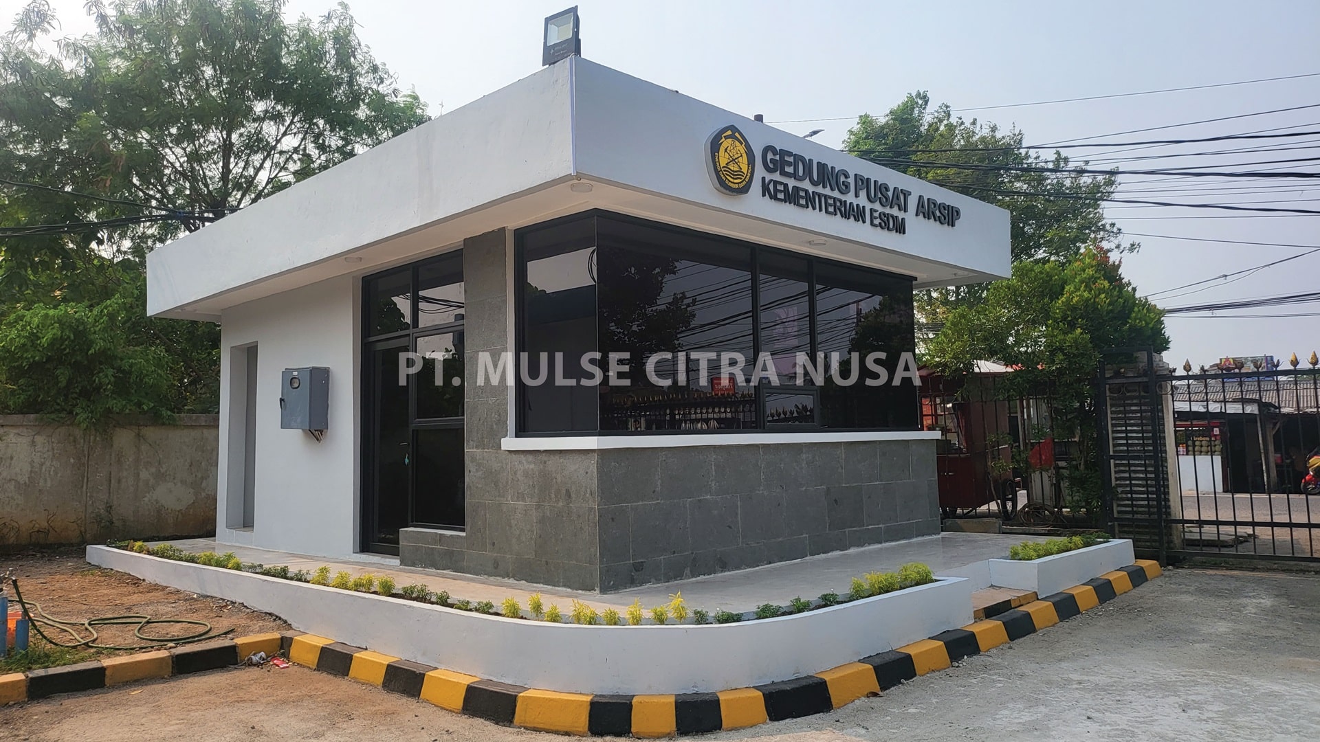 Pembuatan Pos Satpam